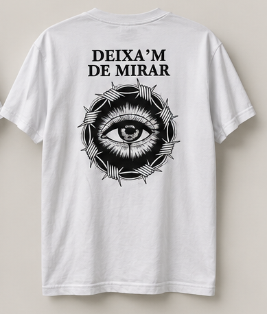 Samarreta | Deixa'm de mirar blanca (2022)